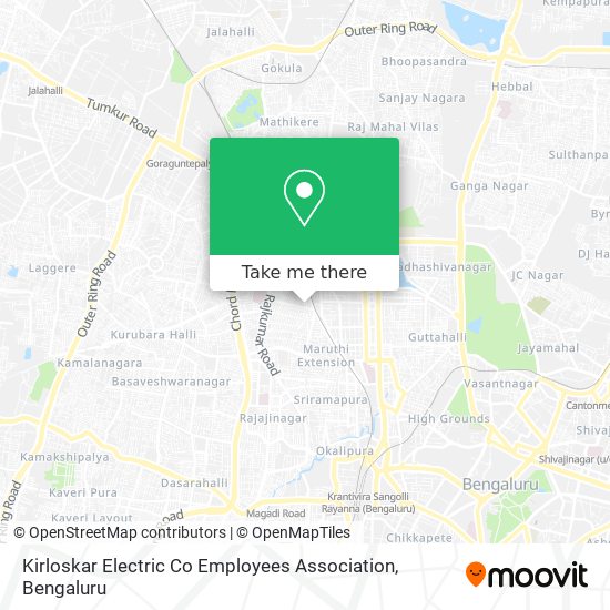Kirloskar Electric Co Employees Association map