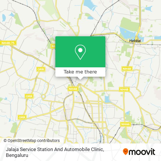 Jalaja Service Station And Automobile Clinic map