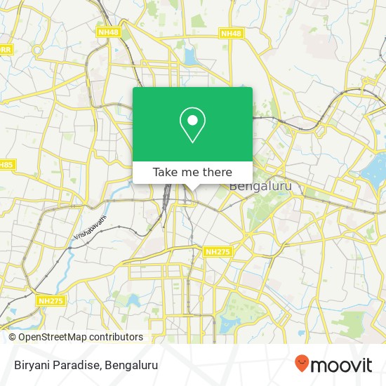 Biryani Paradise map