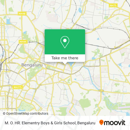 M. O. HR. Elementry Boys & Girls School map