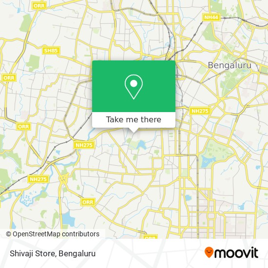 Shivaji Store map