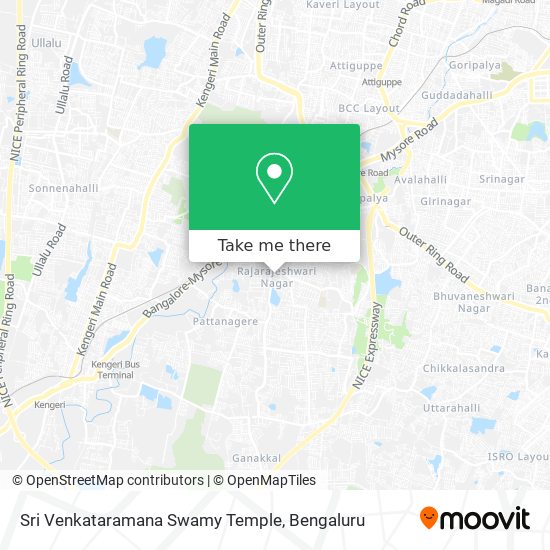 Sri Venkataramana Swamy Temple map