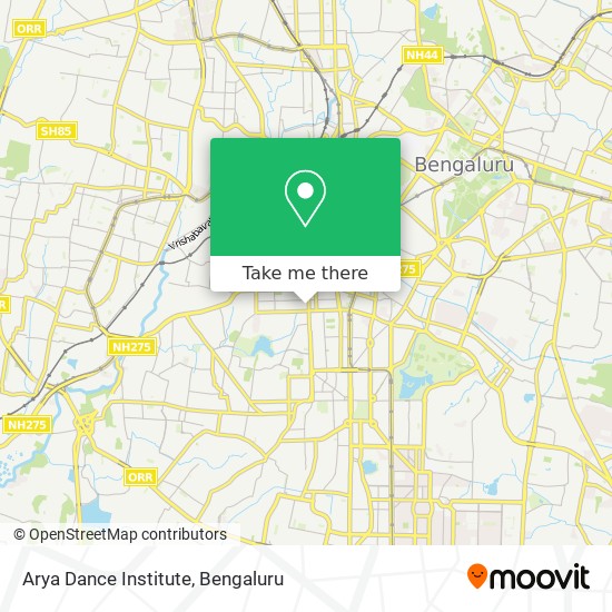 Arya Dance Institute map