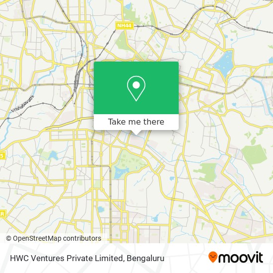 HWC Ventures Private Limited map