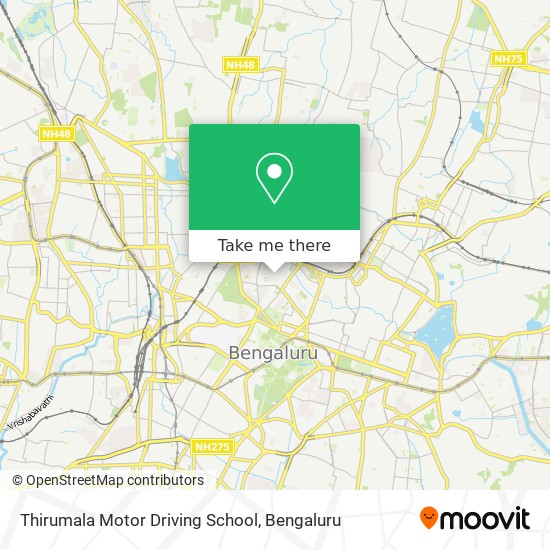 Thirumala Motor Driving School map