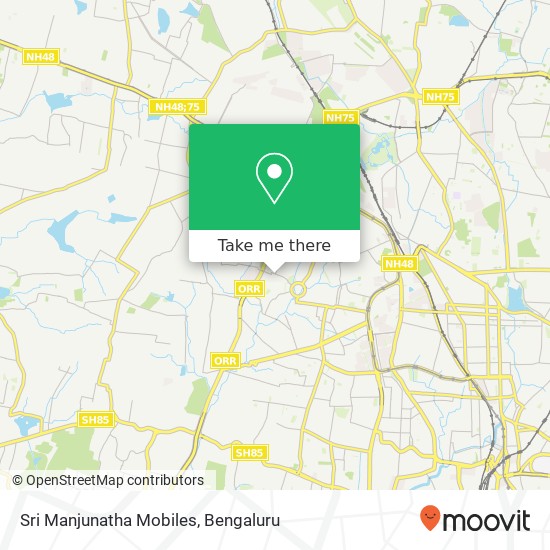 Sri Manjunatha Mobiles map