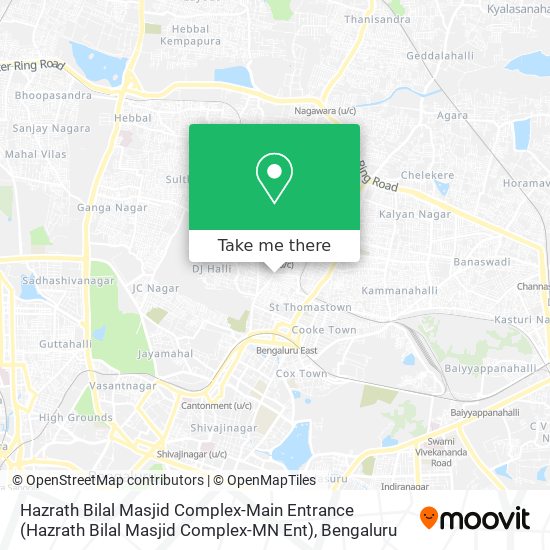 Hazrath Bilal Masjid Complex-Main Entrance (Hazrath Bilal Masjid Complex-MN Ent) map