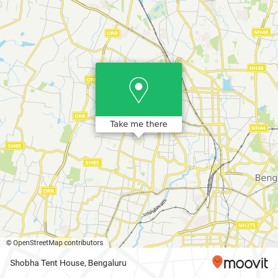 Shobha Tent House map