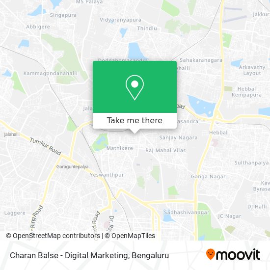 Charan Balse - Digital Marketing map