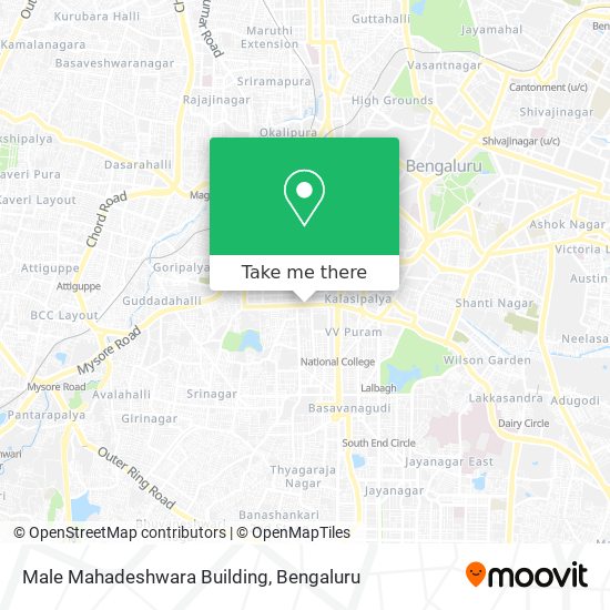 Male Mahadeshwara Building map