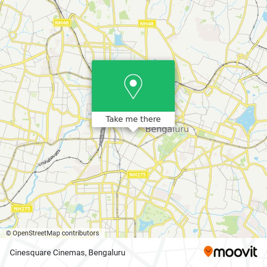 Cinesquare Cinemas map
