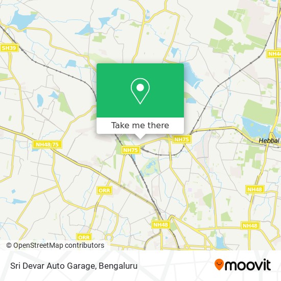 Sri Devar Auto Garage map