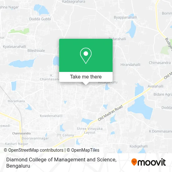 Diamond College of Management & Science map