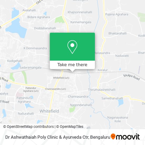 Dr Ashwathaiah Poly Clinic & Ayurveda Ctr map