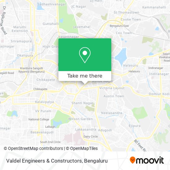 Valdel Engineers & Constructors map