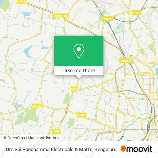 Om Sai Panchamma Electricals & Matt's map