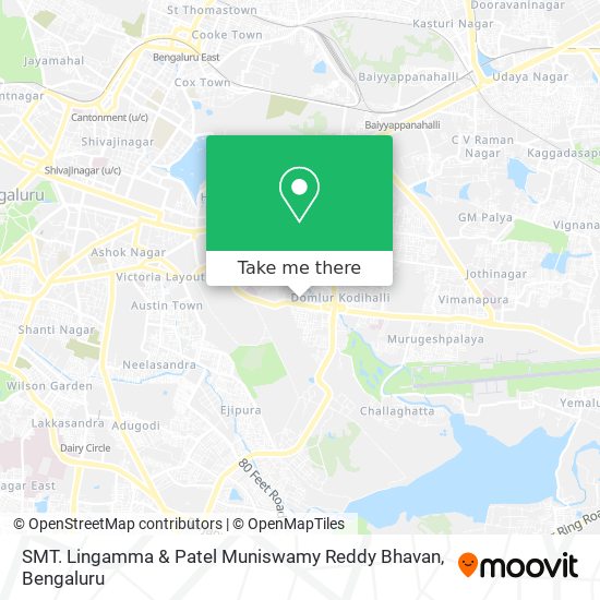 SMT. Lingamma & Patel Muniswamy Reddy Bhavan map