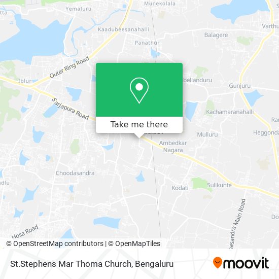 St.Stephens Mar Thoma Church map