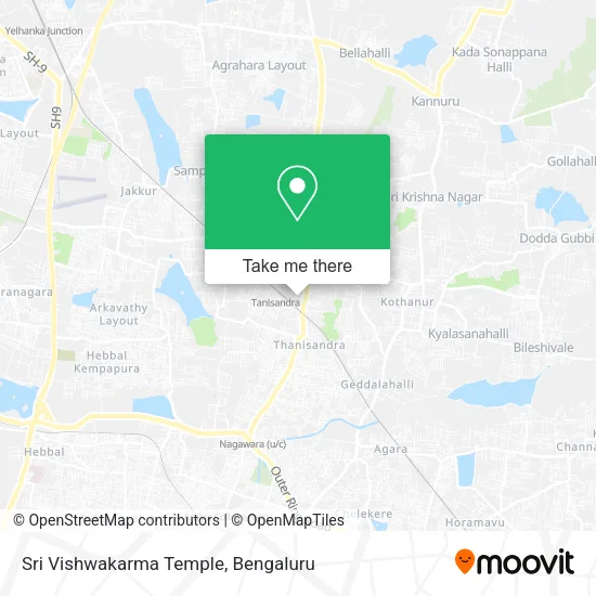Sri Vishwakarma Temple map