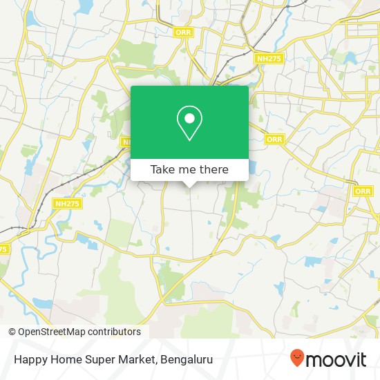 Happy Home Super Market map