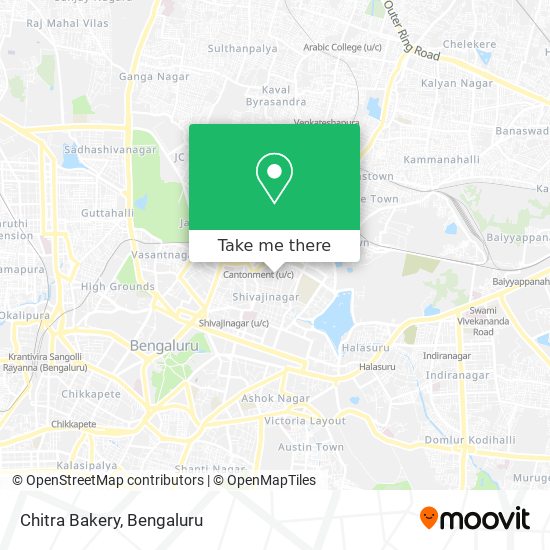Chitra Bakery map