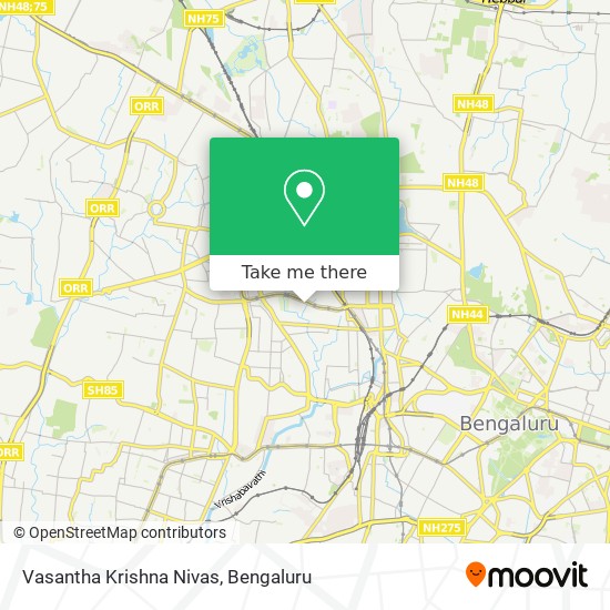 Vasantha Krishna Nivas map