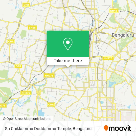 Sri Chikkamma Doddamma Temple map