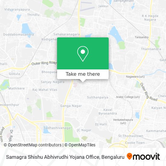 Samagra Shishu Abhivrudhi Yojana Office map