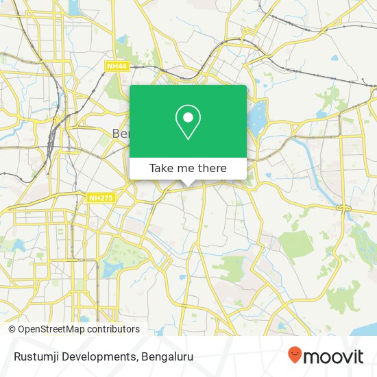 Rustumji Developments map