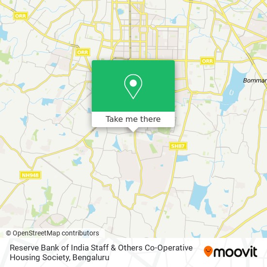 Reserve Bank of India Staff & Others Co-Operative Housing Society map
