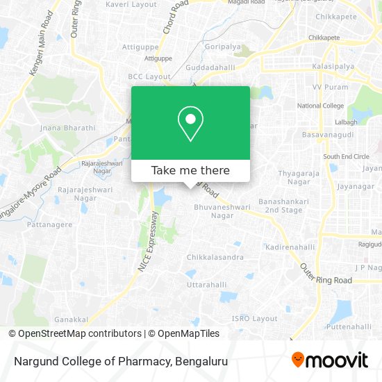 Nargund College of Pharmacy map