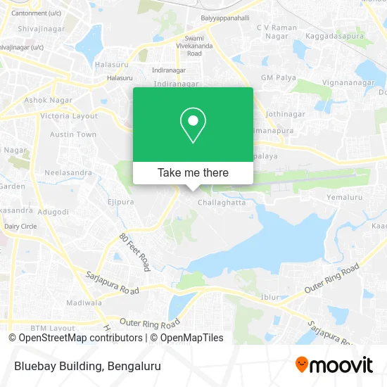 Bluebay Building map