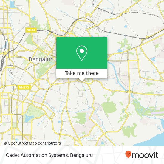 Cadet Automation Systems map