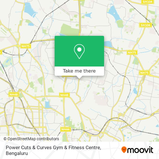 Power Cuts & Curves Gym & Fitness Centre map
