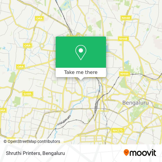 Shruthi Printers map