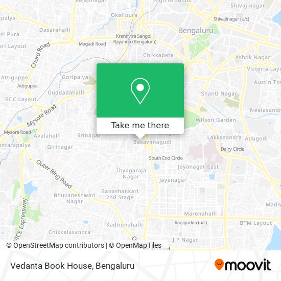 Vedanta Book House map