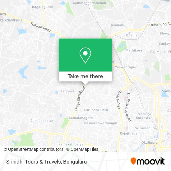Srinidhi Tours & Travels map
