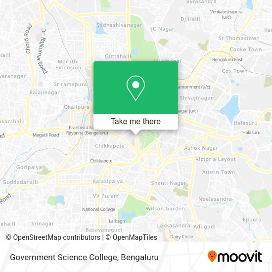 Government Science College map