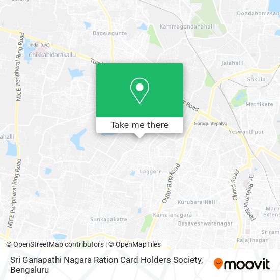 Sri Ganapathi Nagara Ration Card Holders Society map