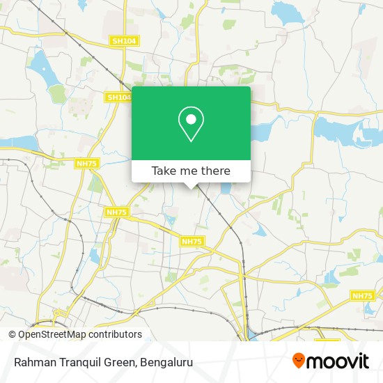 Rahman Tranquil Green map