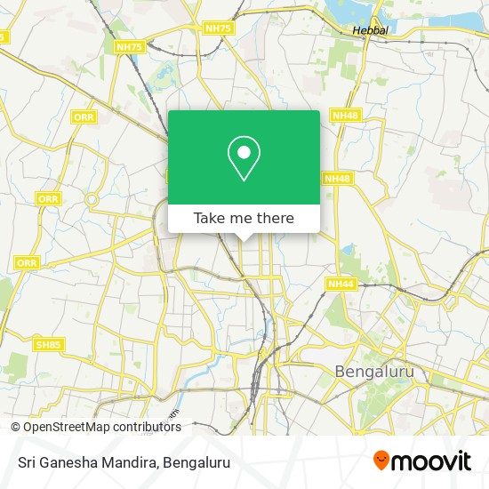 Sri Ganesha Mandira map