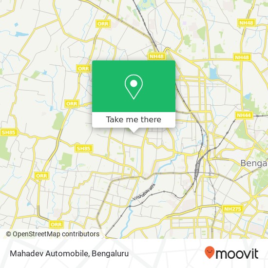 Mahadev Automobile map