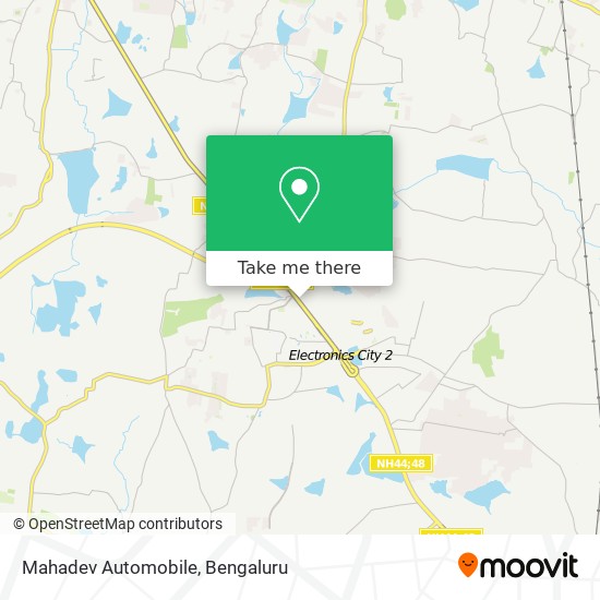 Mahadev Automobile map
