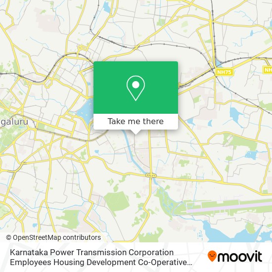 Karnataka Power Transmission Corporation Employees Housing Development Co-Operative Society map