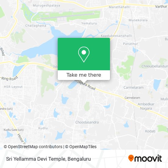 Sri Yellamma Devi Temple map