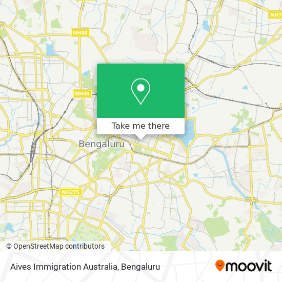 Aives Immigration Australia map