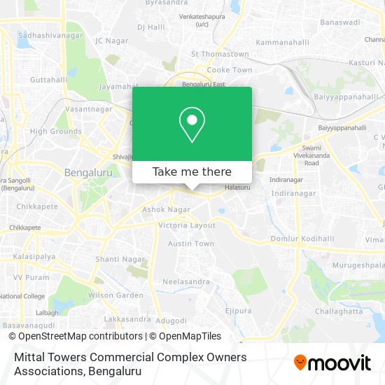 Mittal Towers Commercial Complex Owners Associations map
