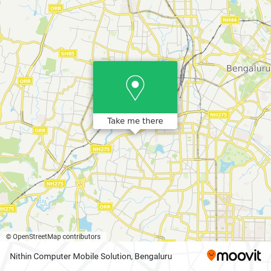 Nithin Computer Mobile Solution map