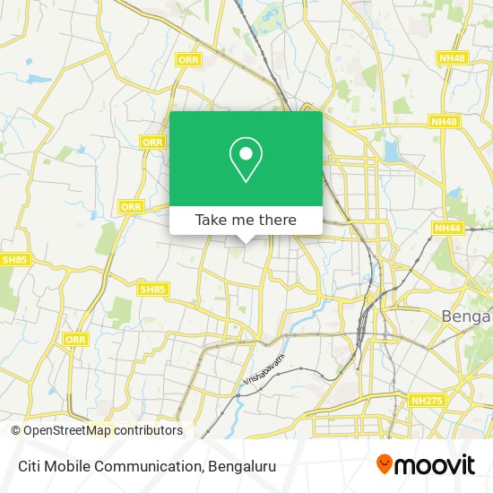 Citi Mobile Communication map