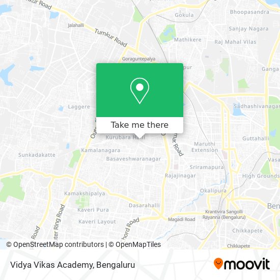 Vidya Vikas Academy map